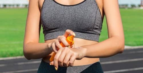 Use Of Sunscreen And Protective Clothing